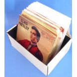 44 Elvis Presley E.P.s and 7” singles, mainly 1st pressings and including Tri-Centre issues.