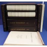 A rare limited edition (185/250) set of the 'Penny Edition of Great Domesday Book' produced in