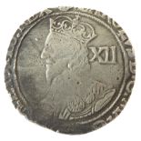 A Charles I hammered silver shilling