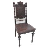 A late 19th / early 20th century salon / bedroom chair in Italian style