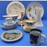 A small selection of ceramics to include Royal Worcester 'Evesham', a Royal Doulton Series Ware jug,