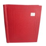 A good large red album of British Commonwealth and Empire stamps QV-QEII mint & used