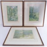 A set of three Lionel Edwards coloured prints signed in pencil by the artist. Titled verso: 'The