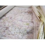Approximately 23 coloured Ordinance Survey maps; mostly 1990s and to include the Cotswolds and the