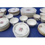 A Royal Grafton Fine Bone China part dinner service comprising 12 x 27.5cm dinner plates, 12 x