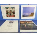 Three Unipart calendars: 1995 (photographed in India) signed by Patrick Litchfield and others;