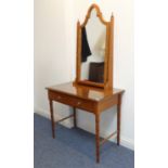 The matching dressing table (**o the two bedside cabinets 20839-3); overhanging top, single full-