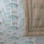 A pair of Cath Kidston curtains (each curtain approx. 138cm hem width x 225cm drop) in good