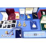A good and varied selection of quality costume jewellery to include pendants and chains, rings,