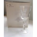 52 Cristal Saint-Louis 'Cosmos' American water goblets (22.5cm high)