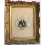 EDWARD HAYES R.H.A. (1797-1864) - portrait of the Rev. James Morton (1794-1870) of Little Island,