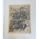 After PENLEIGH BOYD - 'The Clearing', etching, signed and titled in the margin (printed image 7in