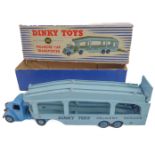 A Dinky Toys Pullmore Car Transporter in its box