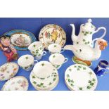 Various ceramics to include: a Coalclugh bone china part coffee service, a Royal Doulton Series Ware