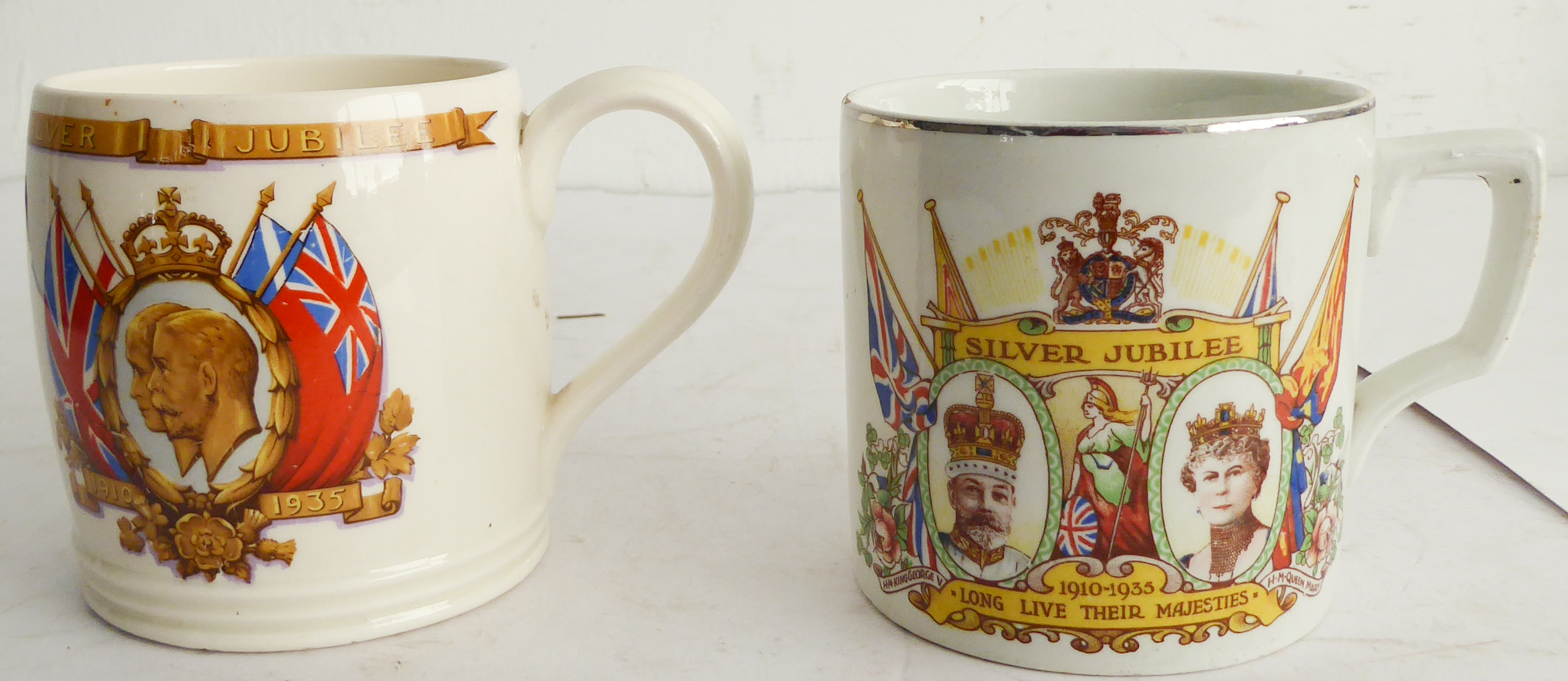 Mostly George V commemorative ware (1910-1936) to include: CORONATION A pair of ribbon plates (21. - Image 13 of 43