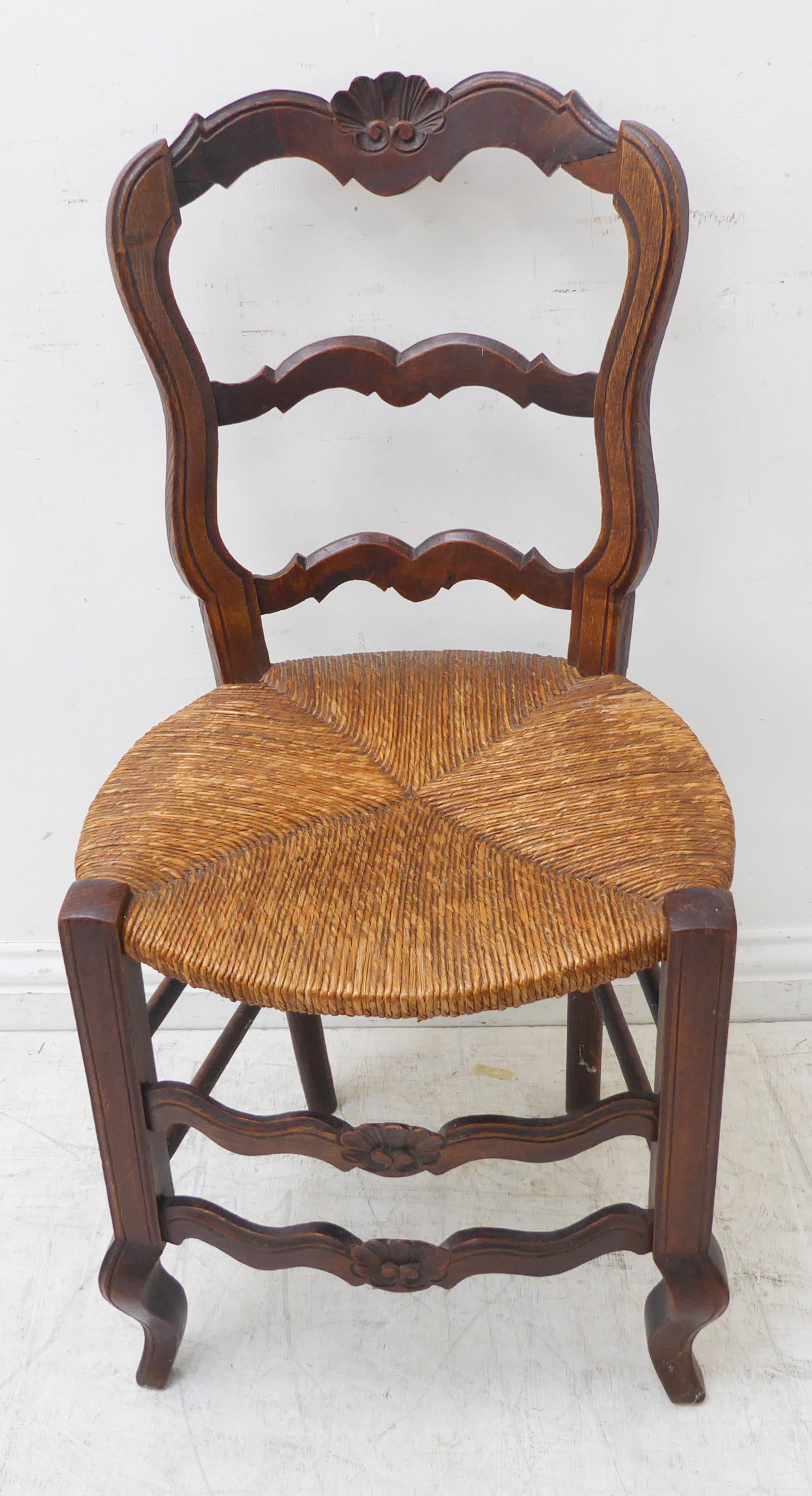 Four varying chairs comprising: an early 19th century Regency period mahogany example with tablet - Image 10 of 12
