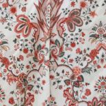 Curtains, pelmets and a large bundle of material in a floral fabric from the famous French company