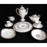 A 68-piece Wedgwood 'Osborne' tea and coffee service comprising: 10 teacups and saucers; 17 coffee