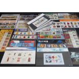 Thirty-nine sets of mounted First Class commemorative stamps. (Approx. 330 First Class stamps).