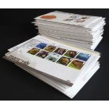 115 Royal Mail First Day Covers and 13 Post and Go Covers (all in good condition).