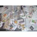 Approx. 850 mint GB stamps to include 73 First Class. Mostly commemoratives, all sorted by