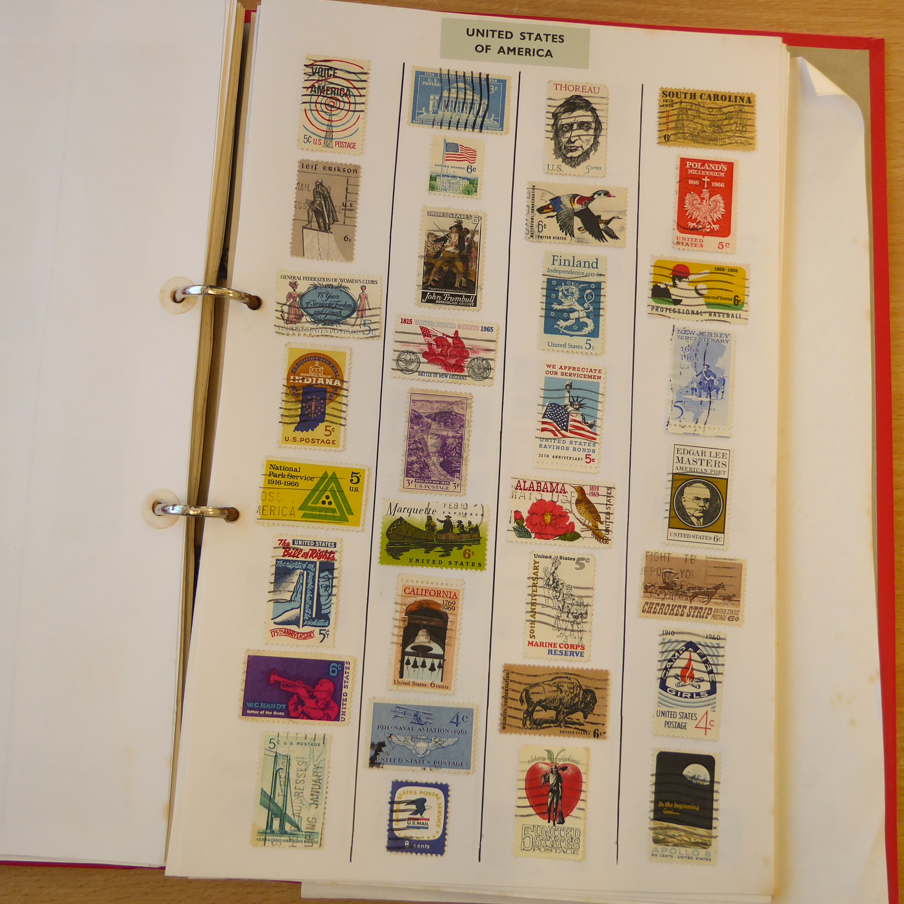 Twelve albums of world stamps - Image 41 of 50