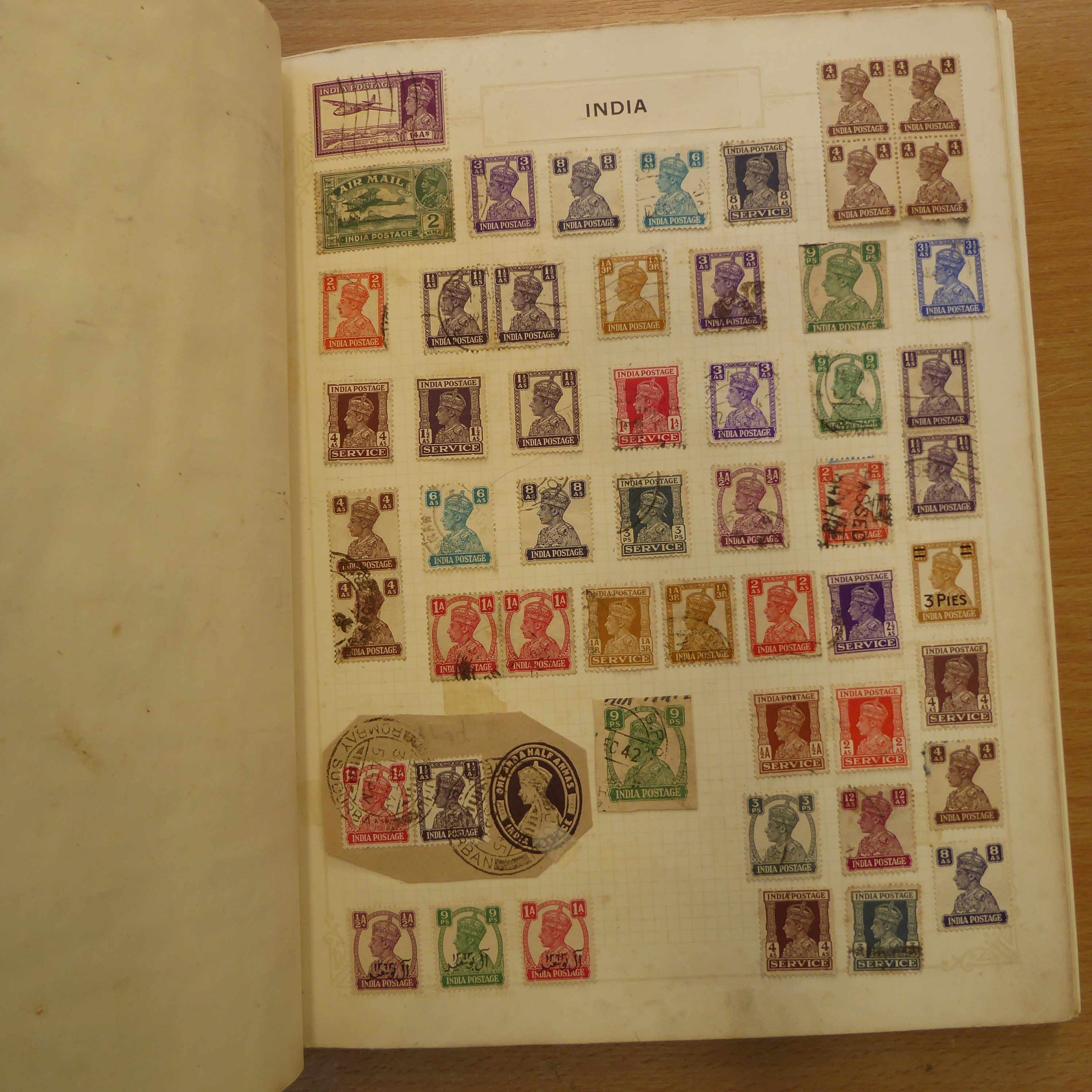 Thirteen albums of world stamps, early to modern - Image 126 of 140