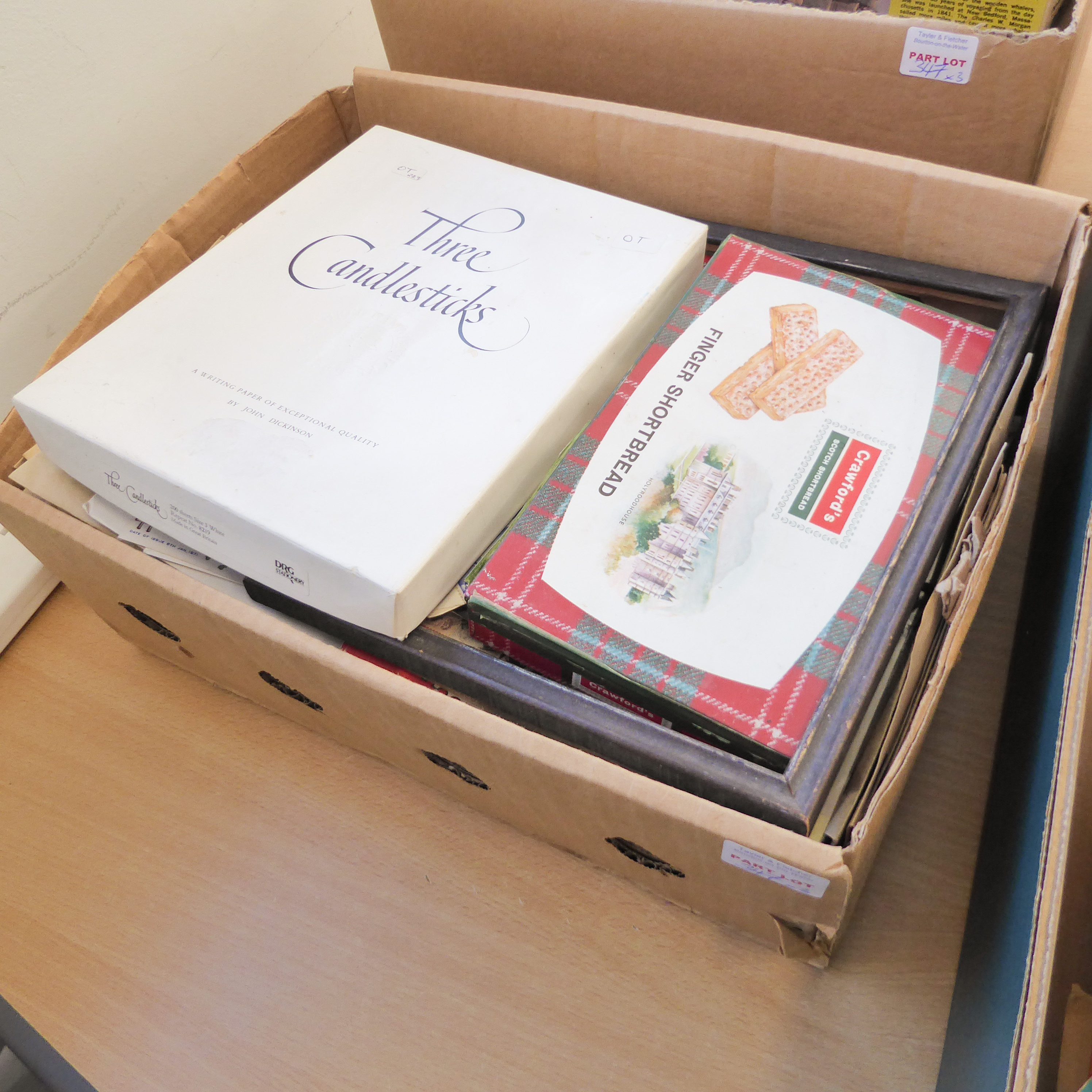 Three boxes containing loose stamps, envelopes and sundry albums - Image 3 of 53