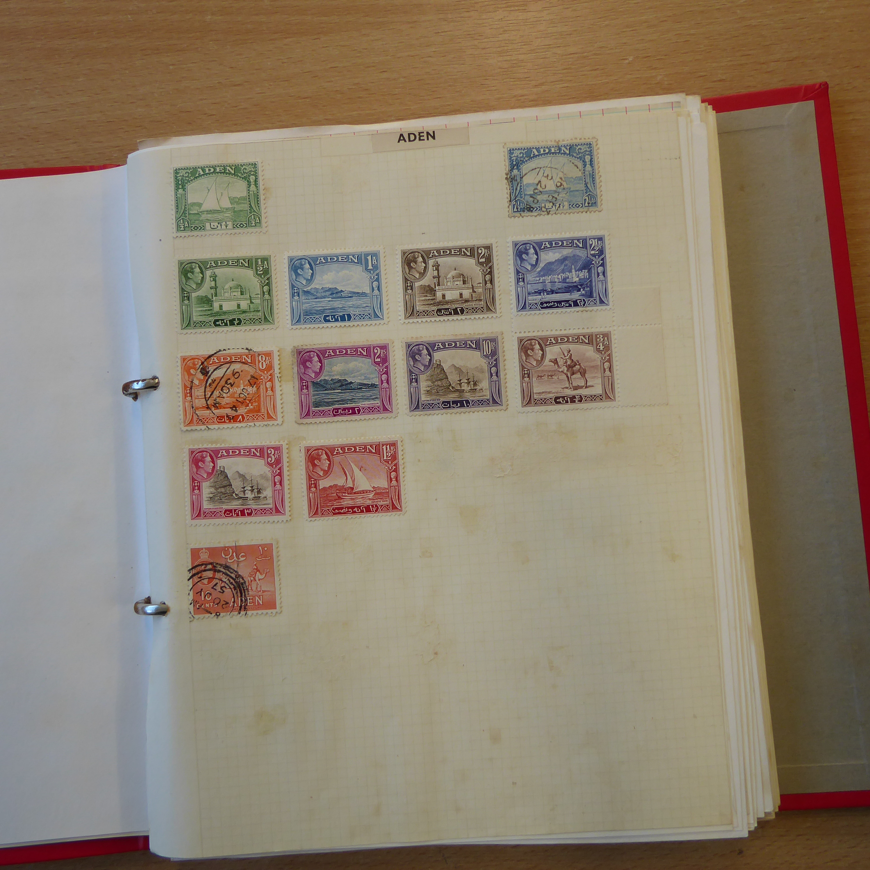 Thirteen albums of world stamps, early to modern - Image 36 of 140