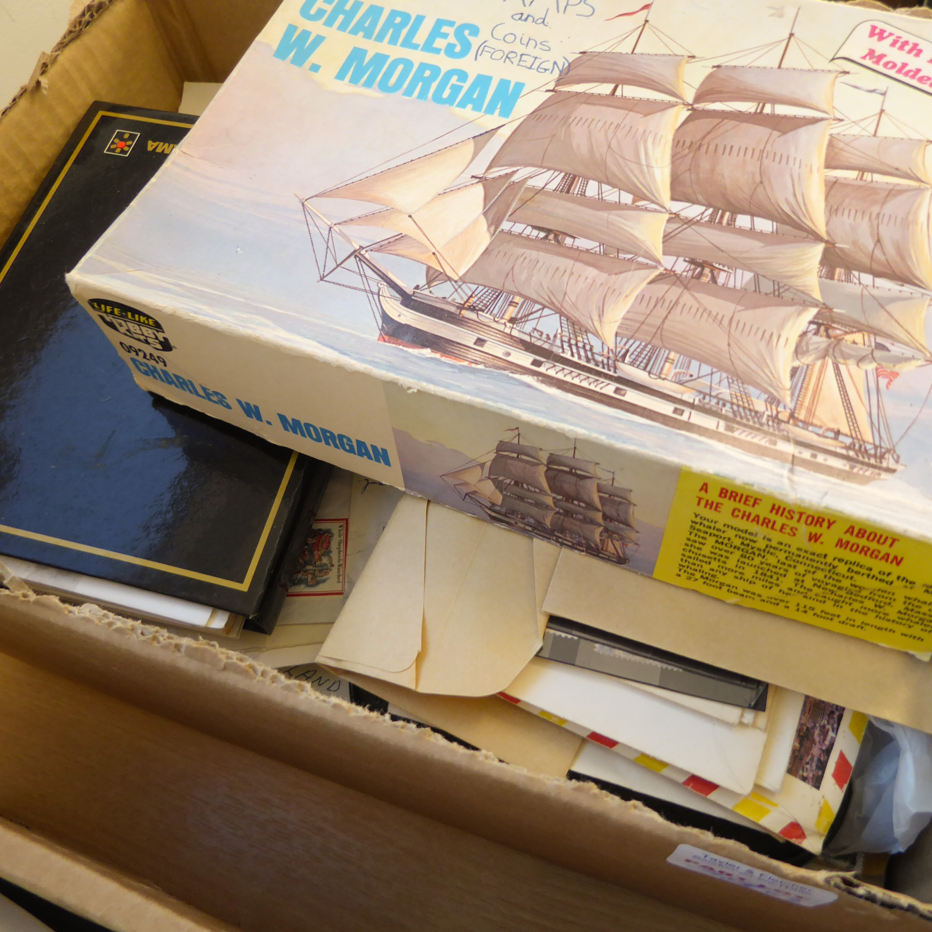 Three boxes containing loose stamps, envelopes and sundry albums - Image 2 of 53