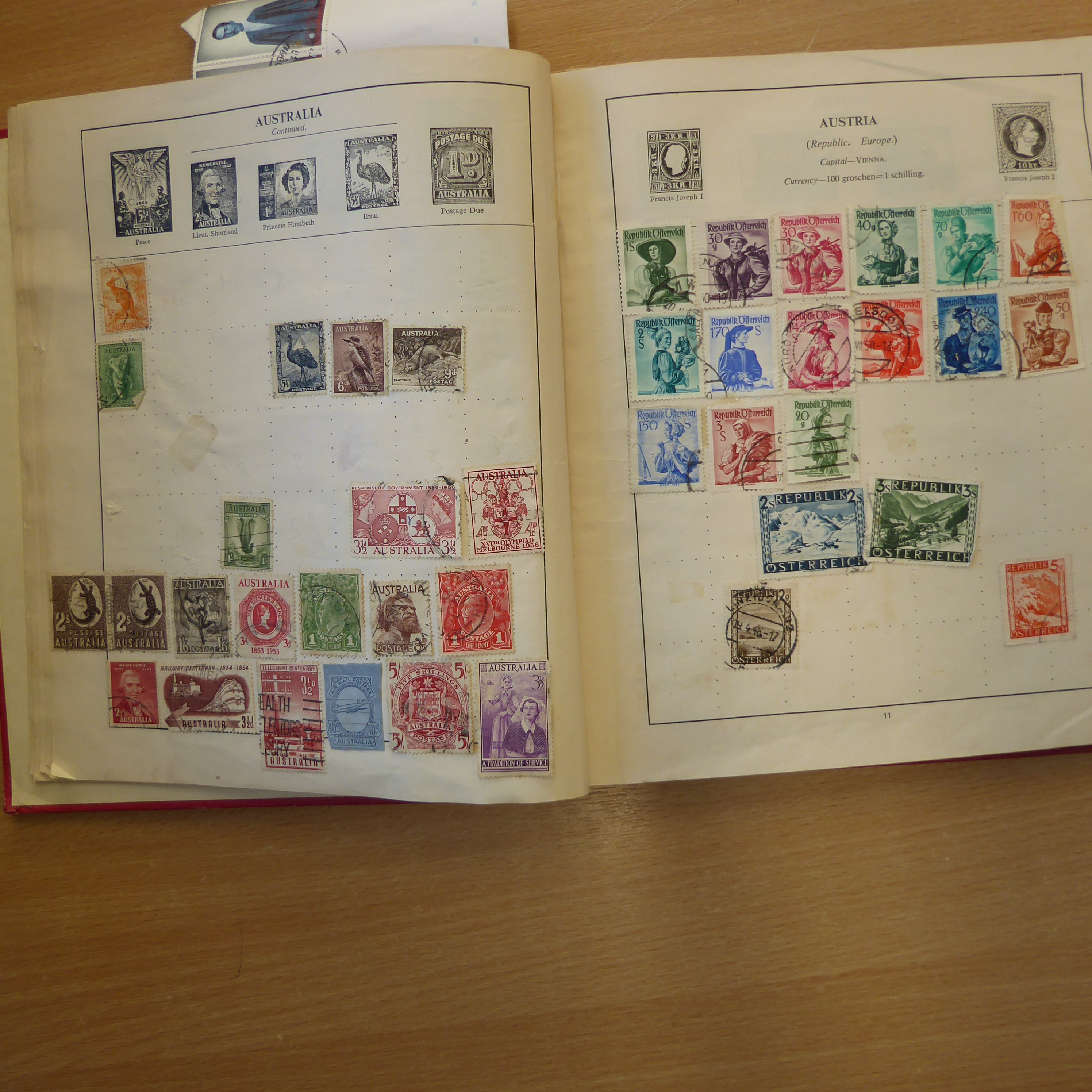 Three boxes containing loose stamps, envelopes and sundry albums - Image 53 of 53