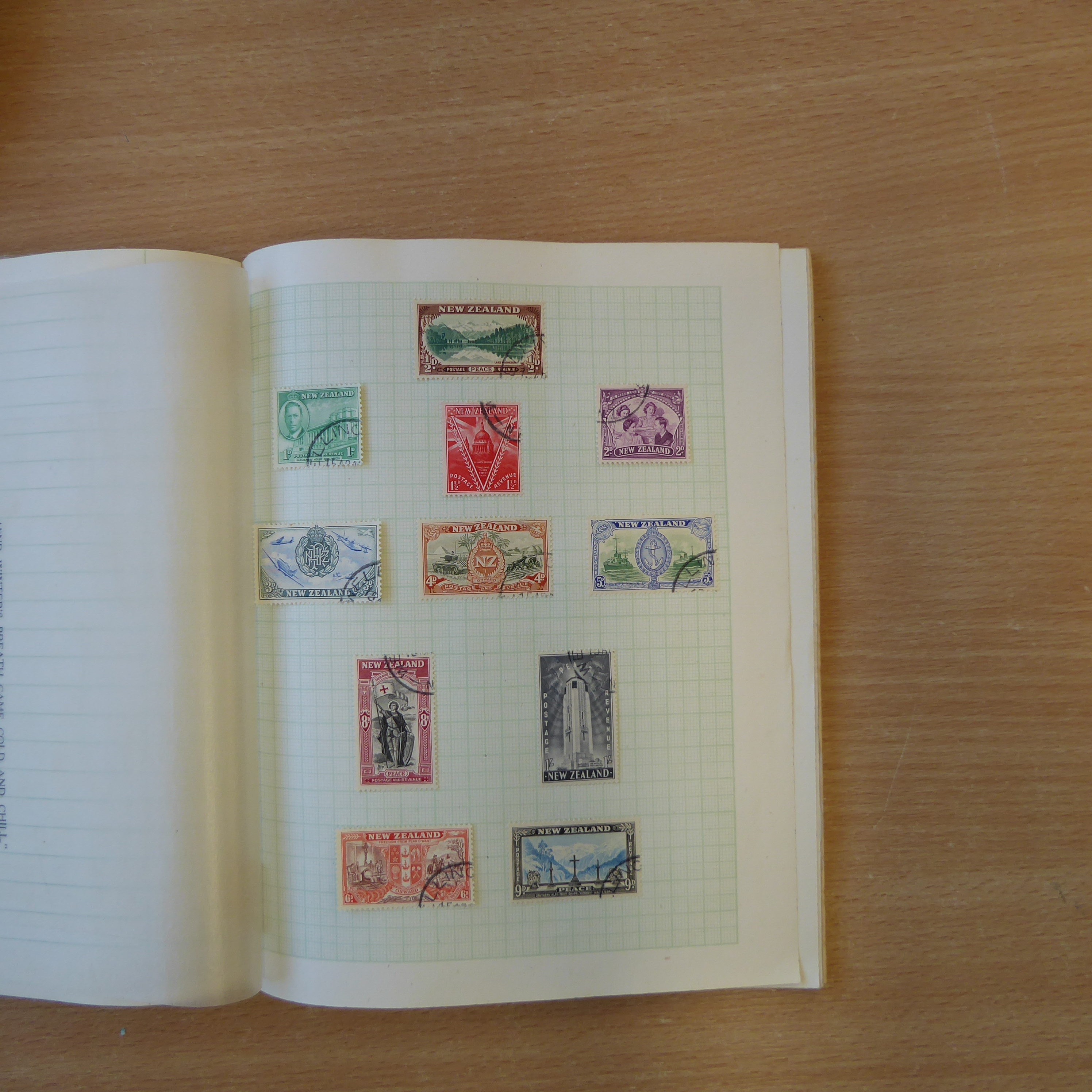 Eight vintage albums, some remaindered world stamps - Image 44 of 109