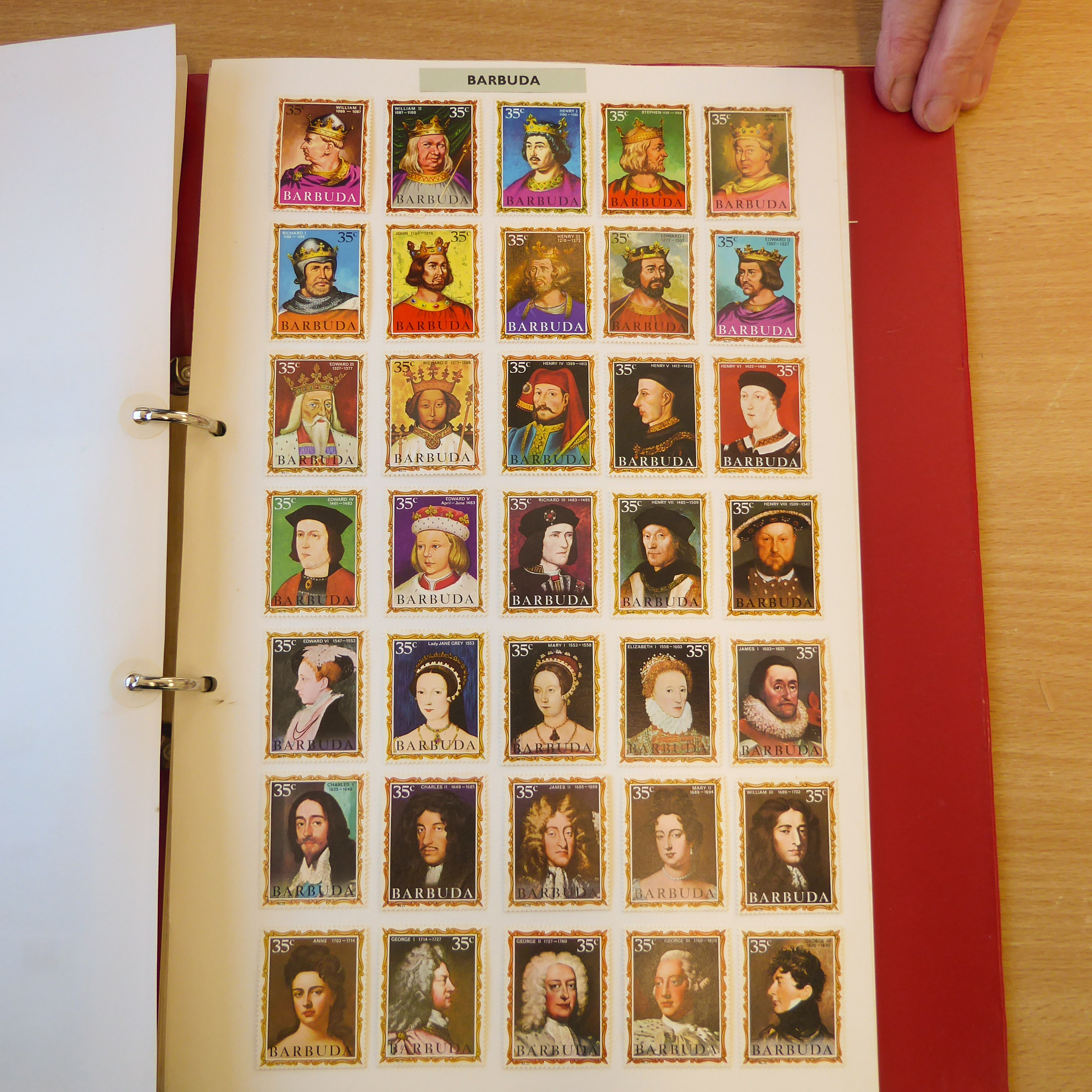 Twelve albums of world stamps - Image 9 of 50