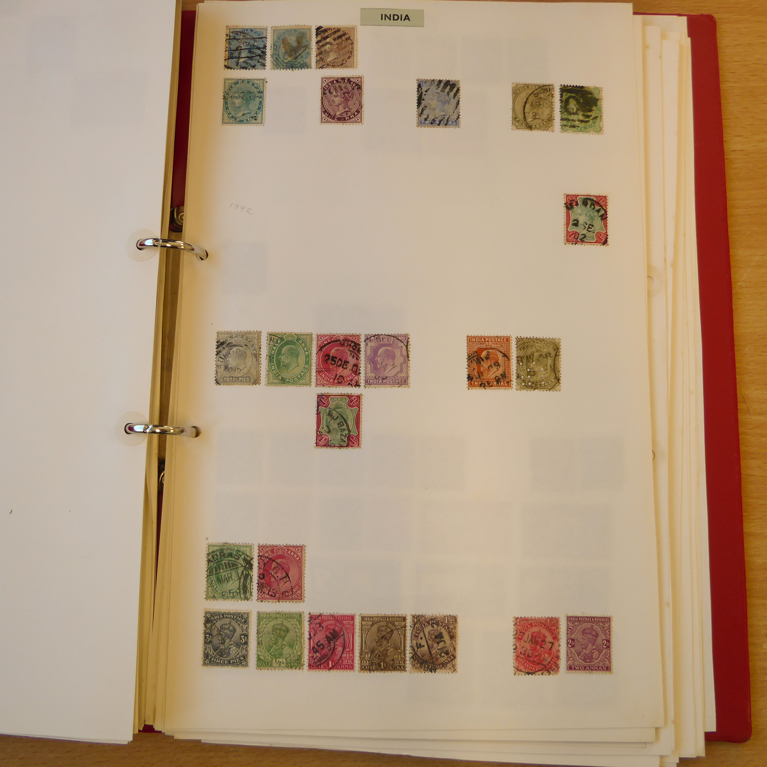 Twelve albums of world stamps - Image 25 of 50
