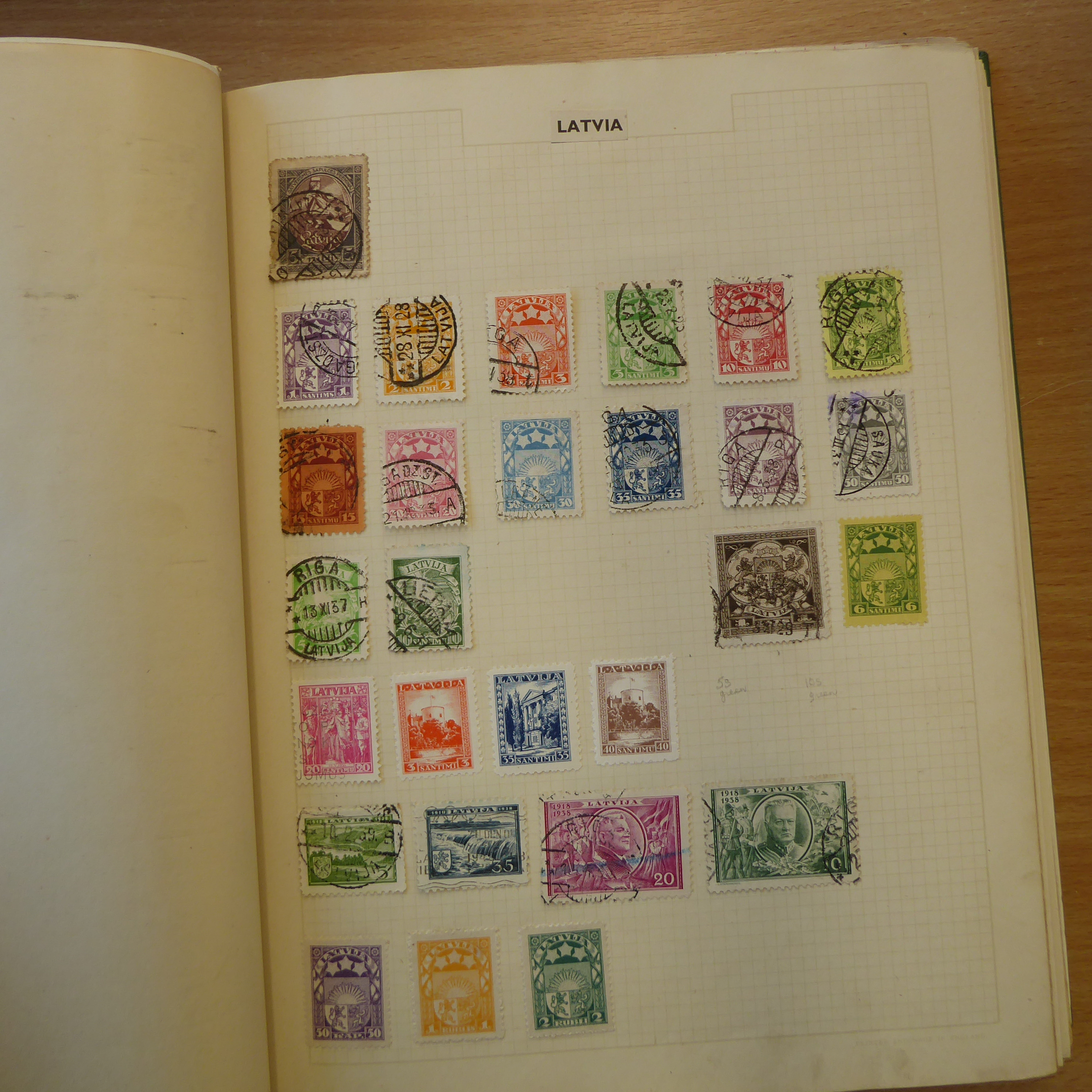 Thirteen albums of world stamps, early to modern - Image 131 of 140