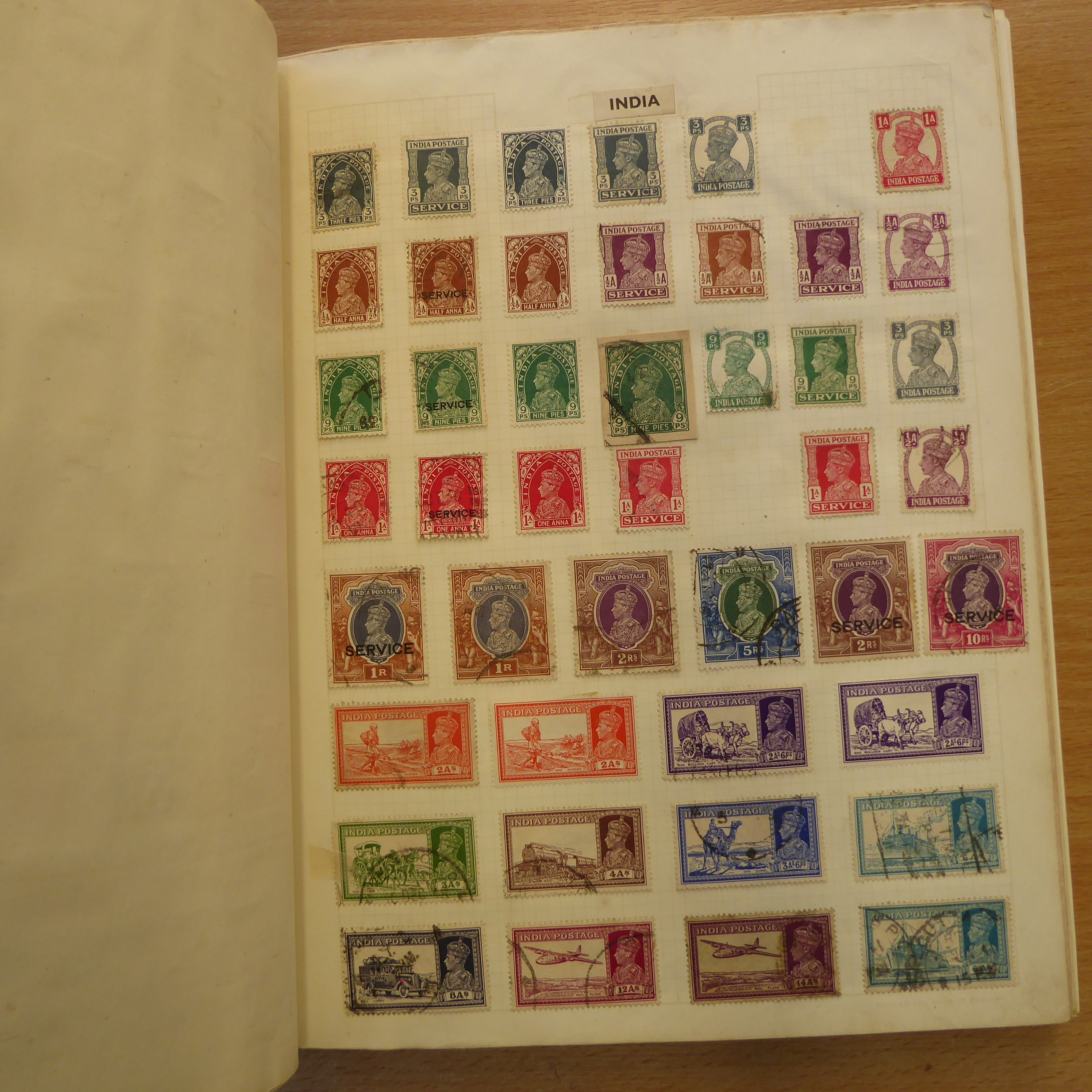 Thirteen albums of world stamps, early to modern - Image 125 of 140