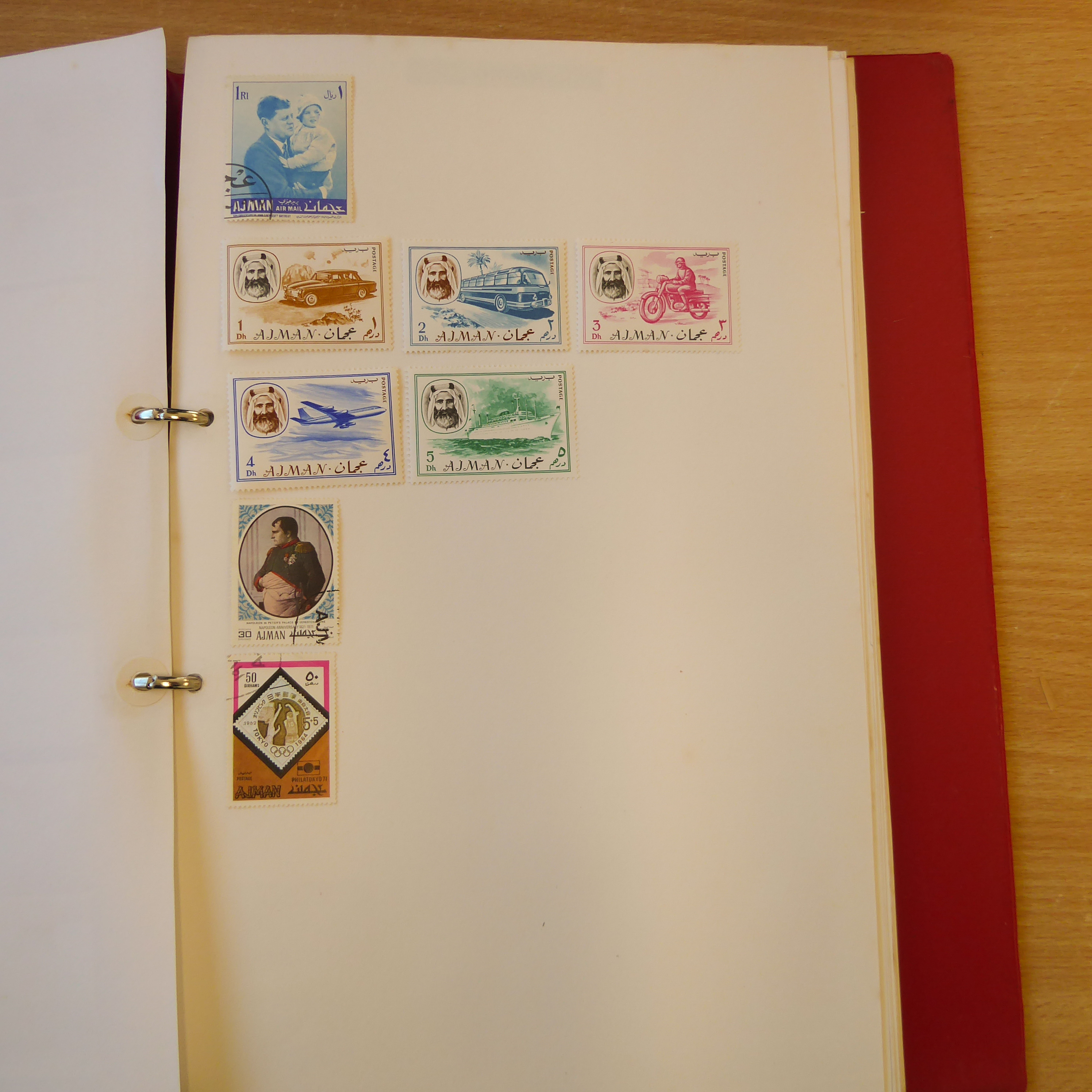 Twelve albums of world stamps - Image 6 of 50