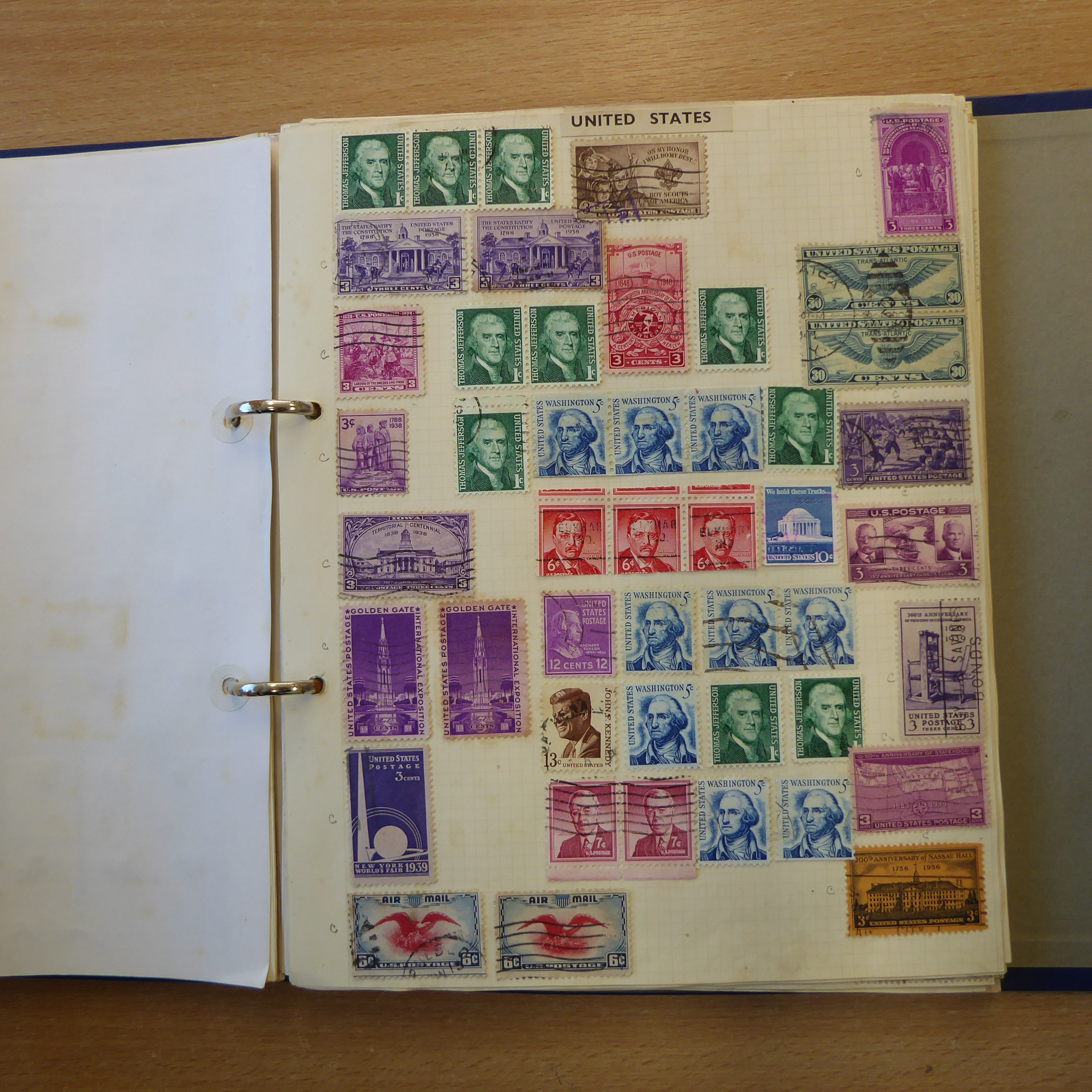 Thirteen albums of world stamps, early to modern - Image 65 of 140