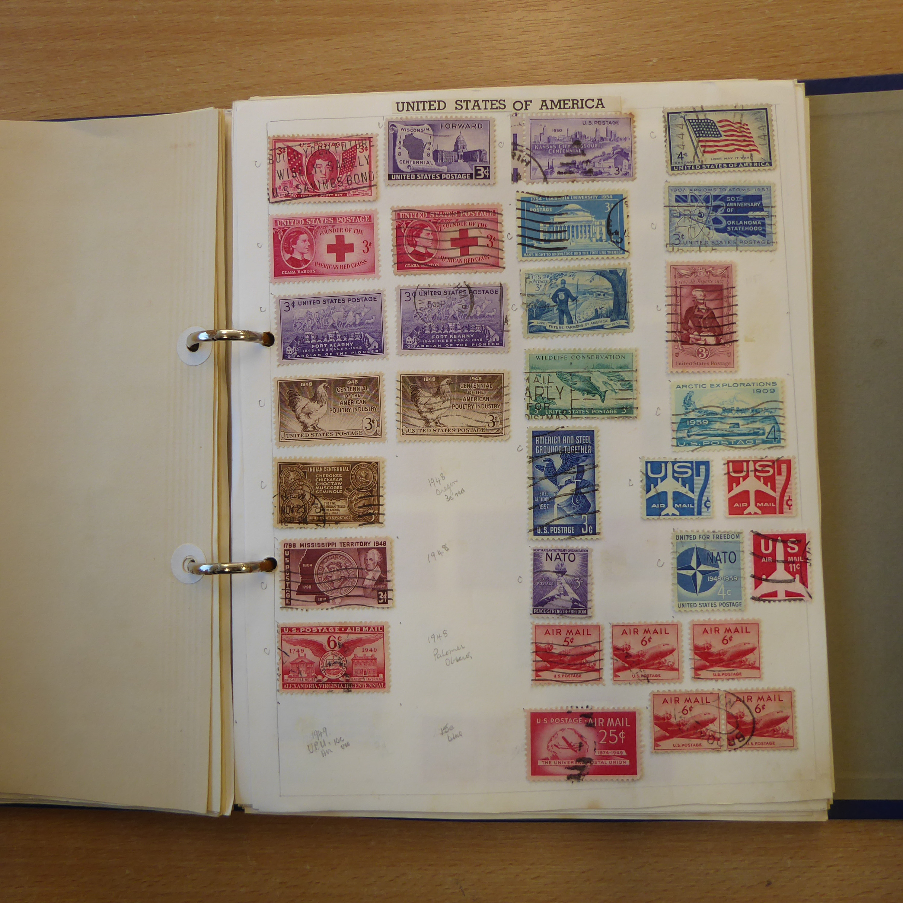 Thirteen albums of world stamps, early to modern - Image 56 of 140