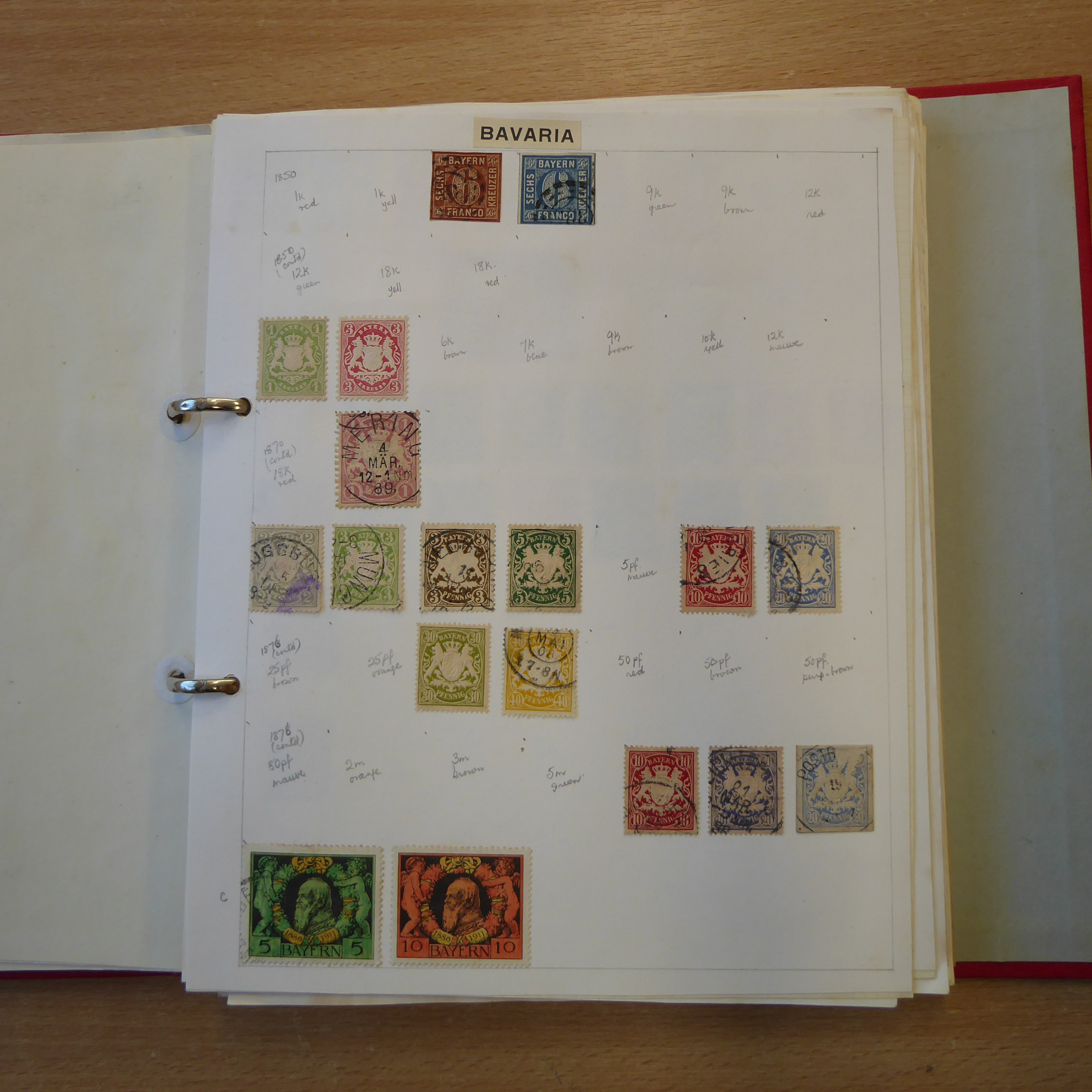 Thirteen albums of world stamps, early to modern - Image 32 of 140