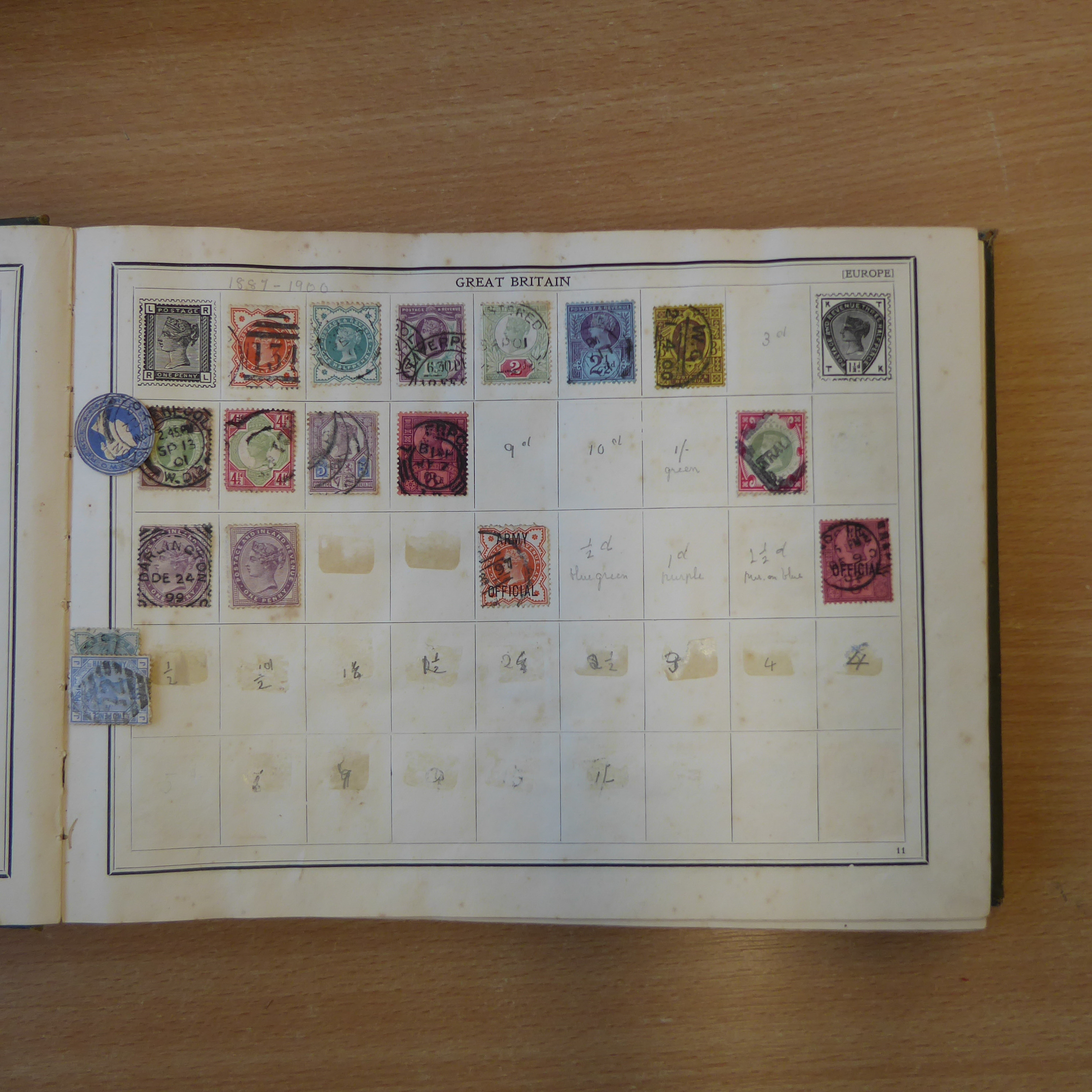 Eight vintage albums, some remaindered world stamps - Image 86 of 109