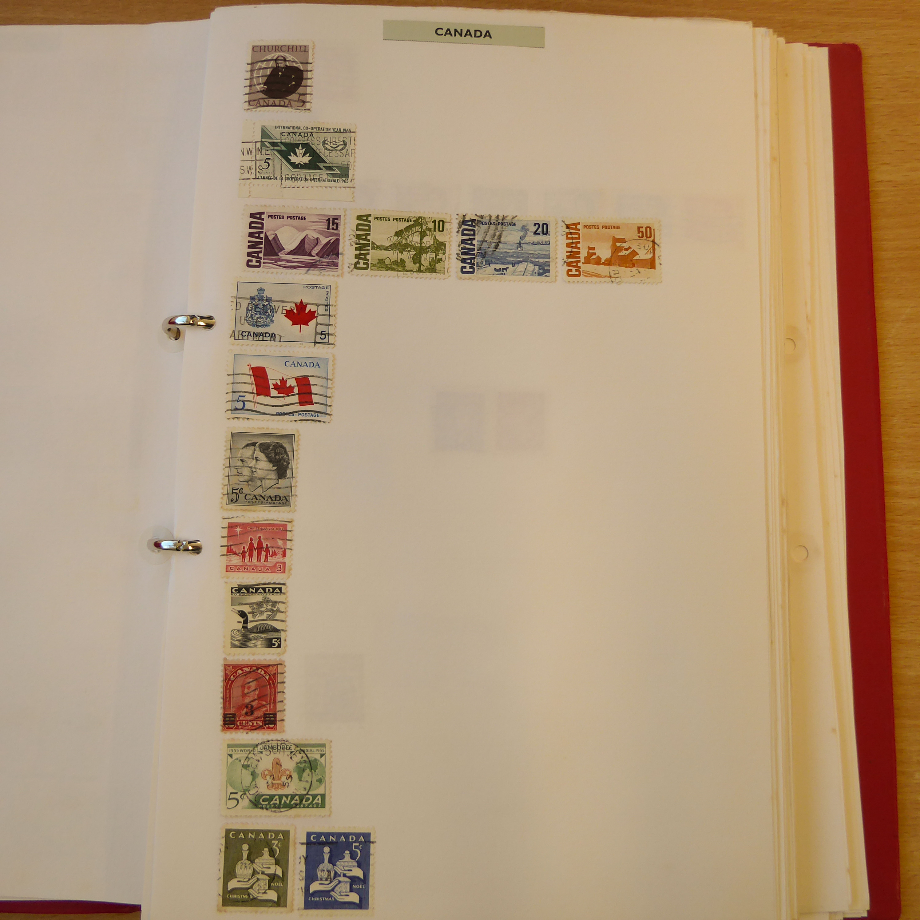 Twelve albums of world stamps - Image 16 of 50