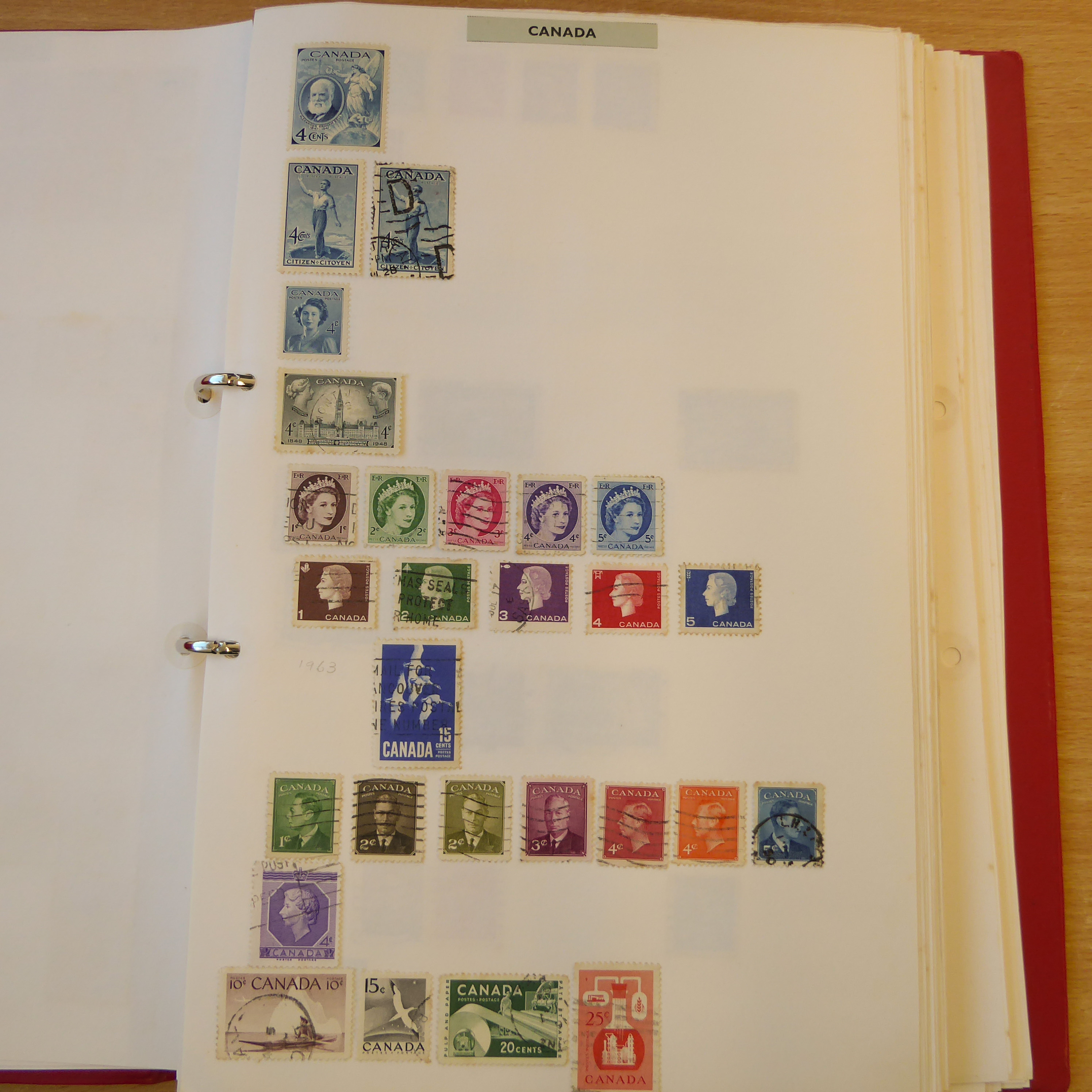 Twelve albums of world stamps - Image 14 of 50