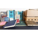 Three boxes containing loose stamps, envelopes and sundry albums