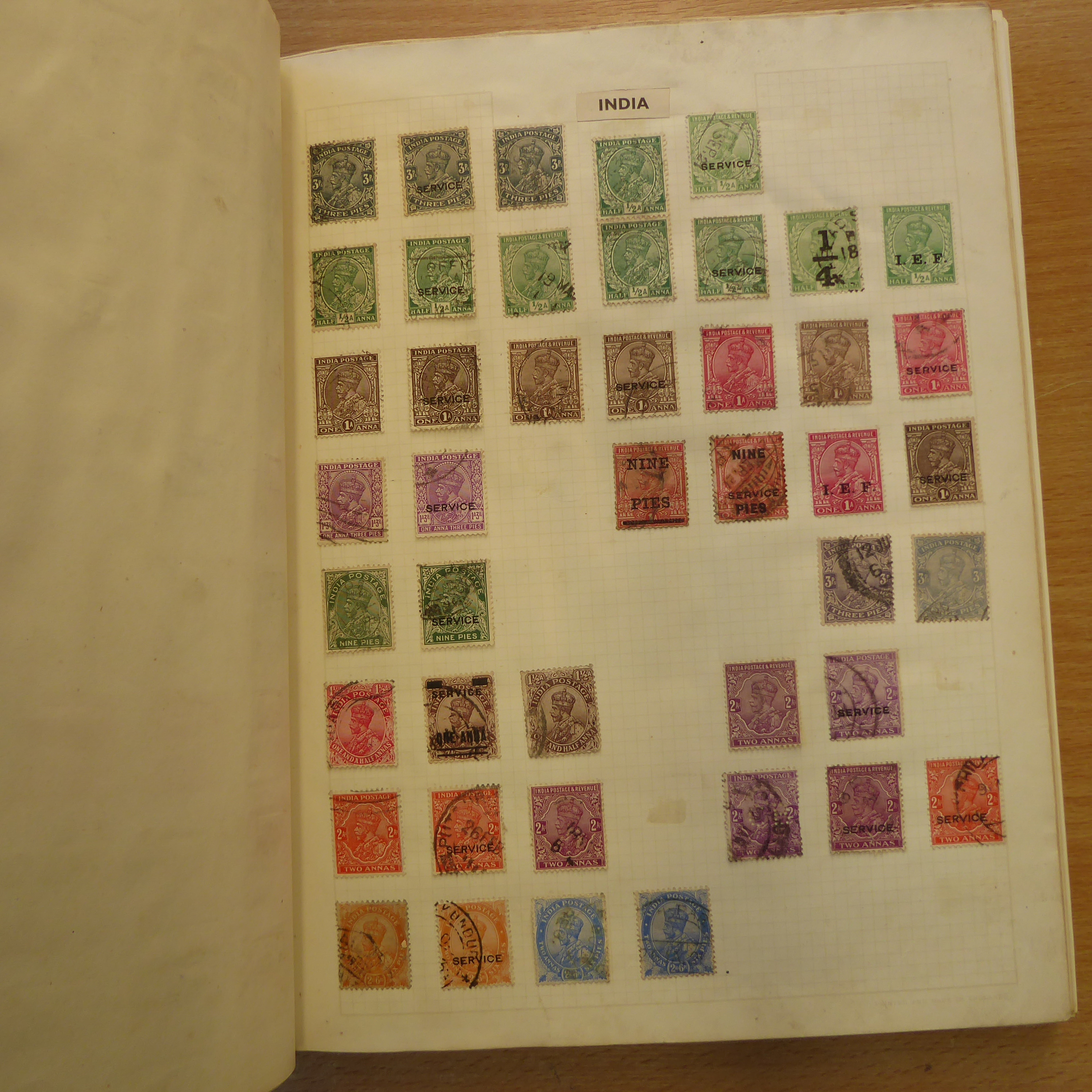 Thirteen albums of world stamps, early to modern - Image 123 of 140