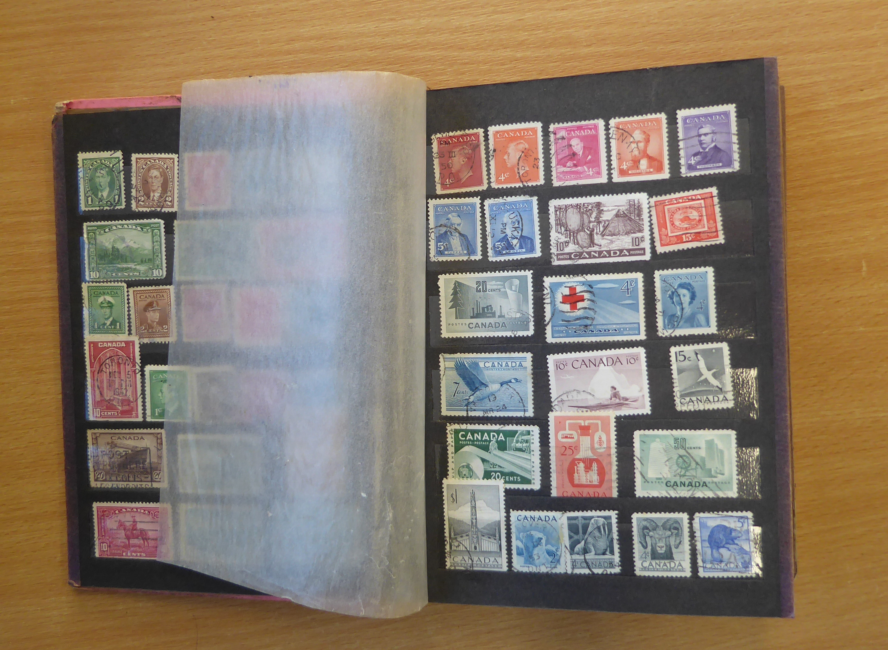 Three boxes containing loose stamps, envelopes and sundry albums - Image 4 of 53