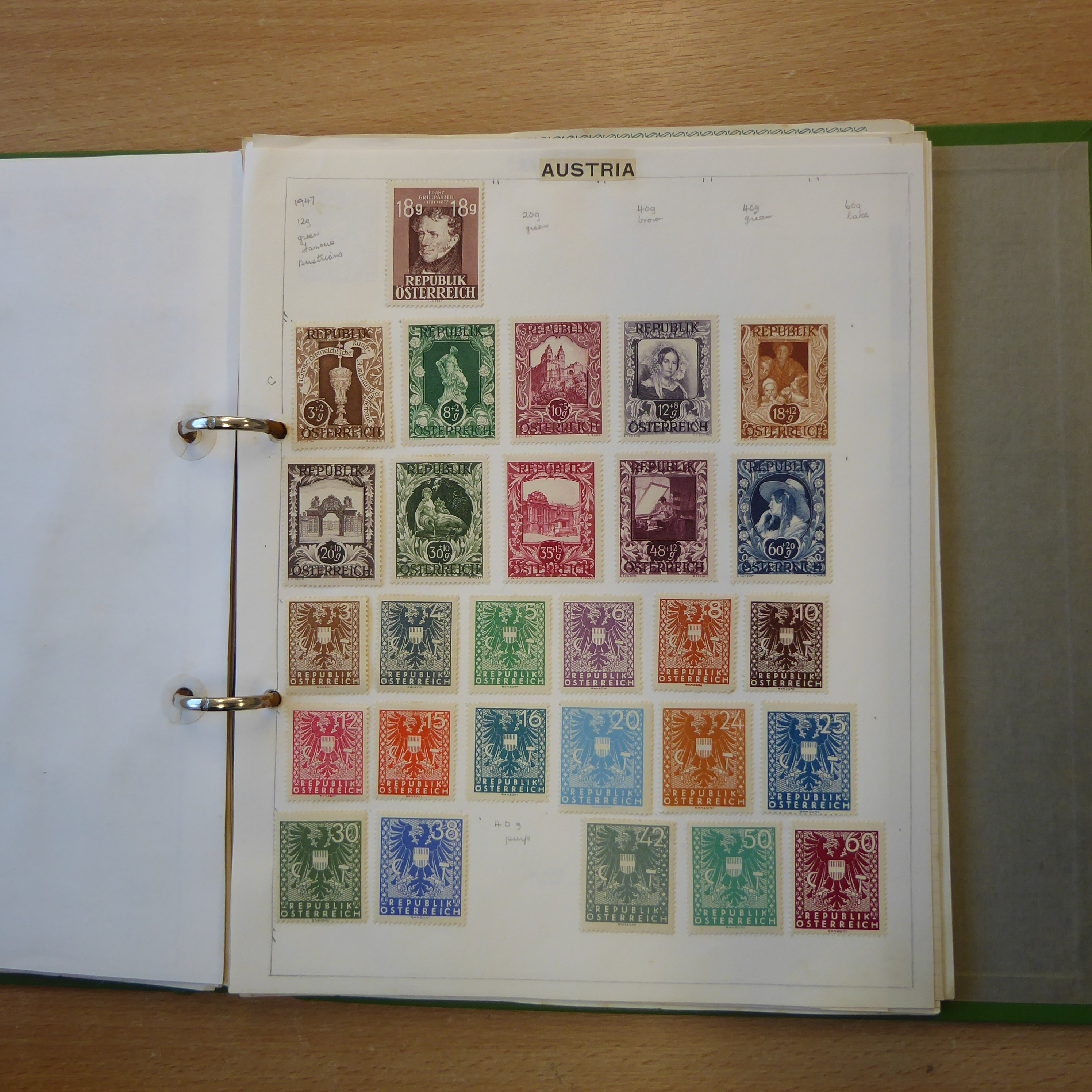 Thirteen albums of world stamps, early to modern - Image 16 of 140