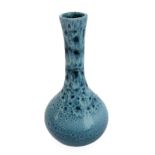 A Pilkington's Royal Lancastrian small vase with a heavy blue/grey mottled glaze Condition Report:
