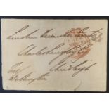 An 1834 Arthur Wellesley (1st Duke of Wellington) signed and sealed envelope addressed in a