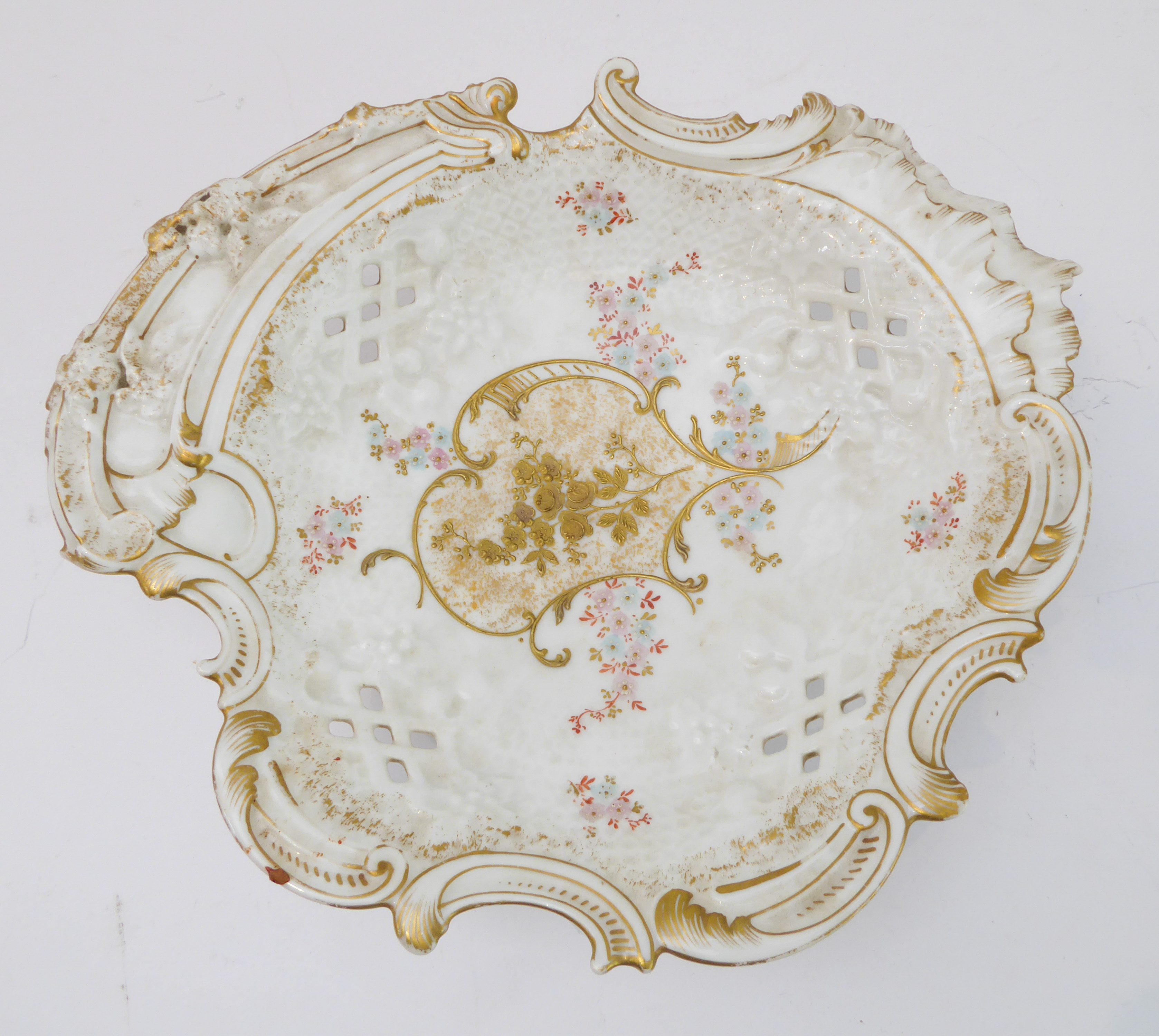 Two 19th century part-services:  1. the part dinner service comprising sixteen 23 cm dinner - Image 14 of 15